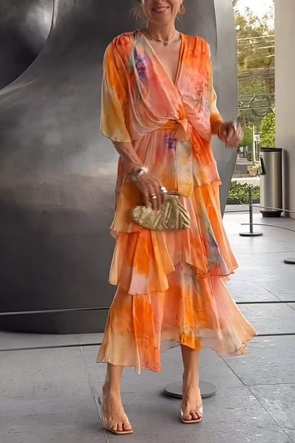 Jade™ – Elegante Boheemse maxi-jurk