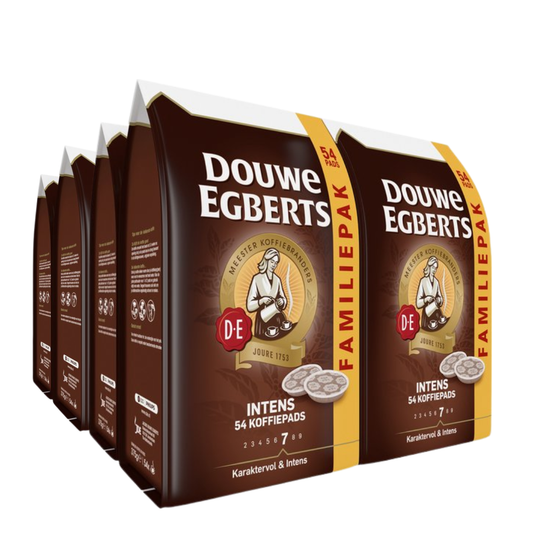 Douwe Egberts Intens Koffiepads - 8 x 54 pads