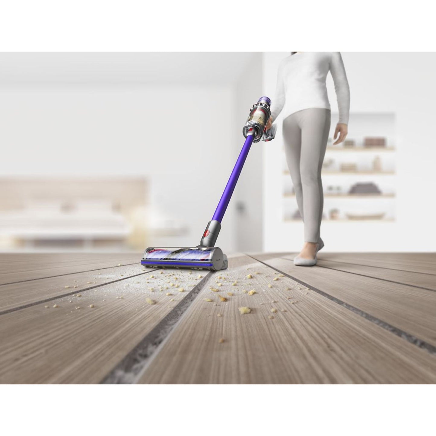 DYSON V11 Advanced Steelstofzuiger incl. kruimelzuiger Paars