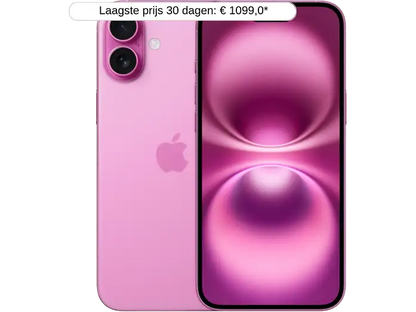 APPLE iPhone 16 Plus 5G - 256 GB Roze