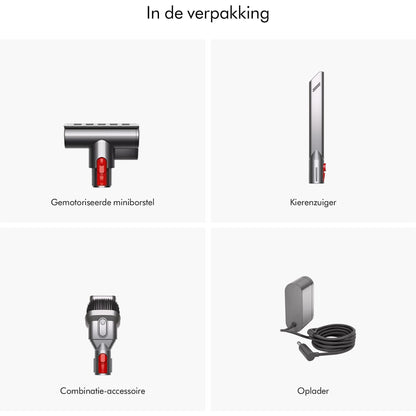 DYSON Car + Boat Kruimelzuiger Zilver