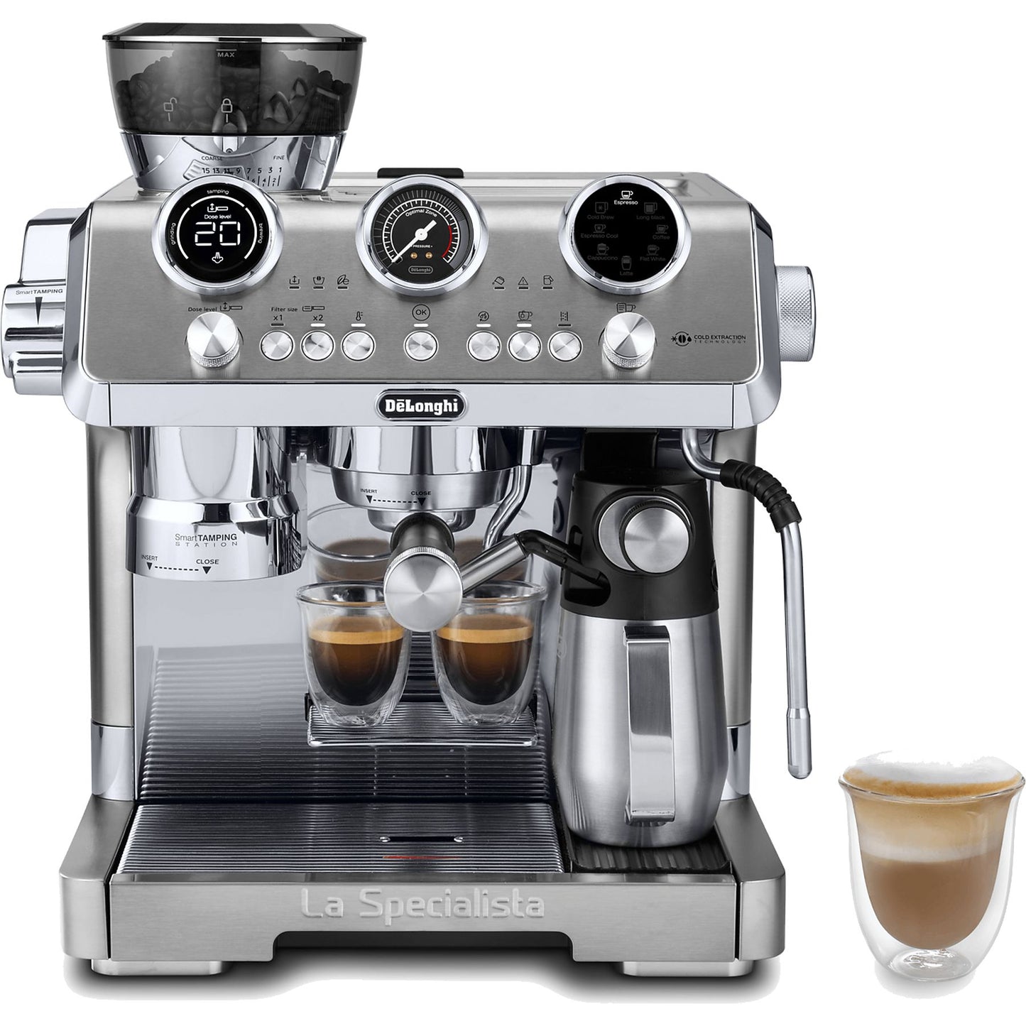 DE LONGHI La Specialista Maestro EC9885.M Pistonmachin
