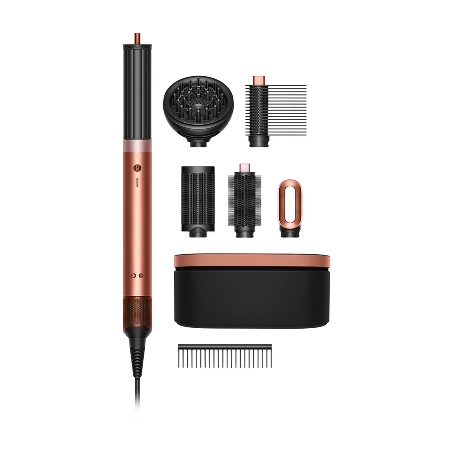 DYSON Airwrap Co-anda 2x Curly + Coily – Amber Silk Multistyler Roze