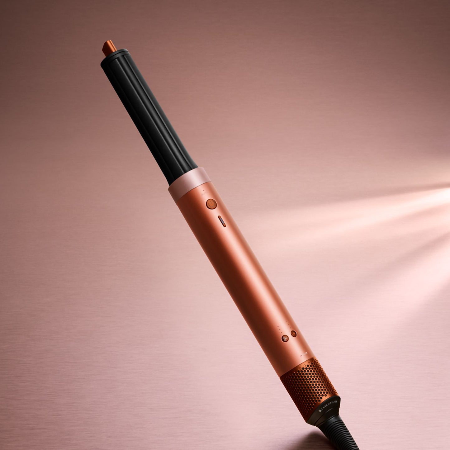 DYSON Airwrap Co-anda 2x Curly + Coily – Amber Silk Multistyler Roze