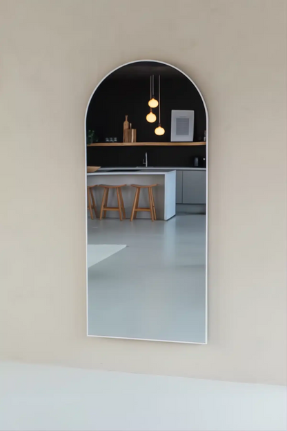 Maj Boogspiegel 180×80 cm – Mat Wit