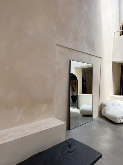 MEGA GROTE SPIEGEL AURA | 200 cm x 120 cm zwart