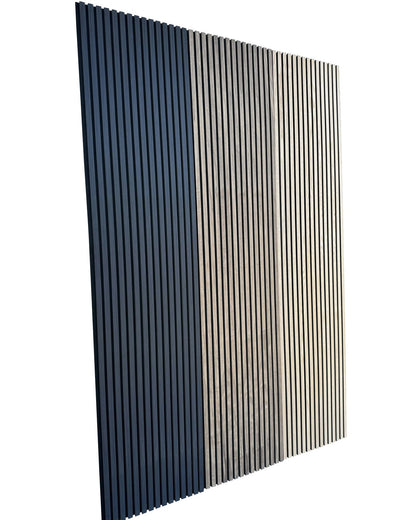 Akustisk vægpanel i eg – 270 × 60 cm