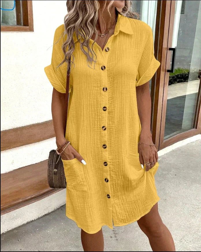 Aria - Klassieke polo-casual jurk