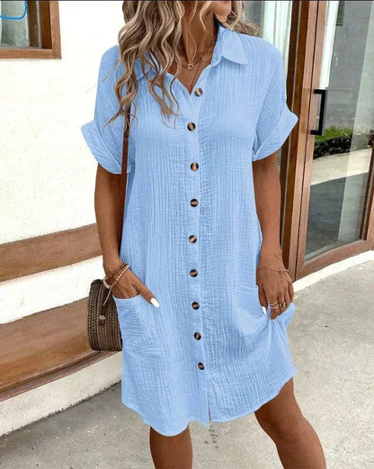 Aria - Klassieke polo-casual jurk