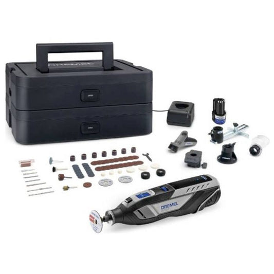 Outil rotatif Dremel 8250 – 12 V, 65 accessoires et 5 adaptations – photo 1