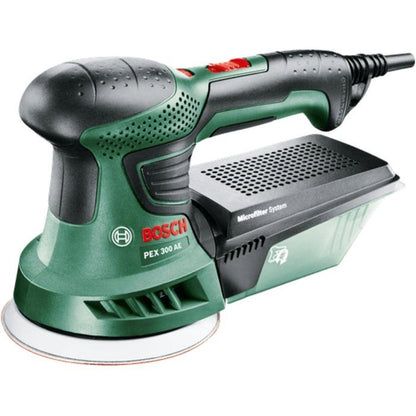 Ponceuse excentrique Bosch PEX 300 AE – 270 W et 25 abrasifs – photo 1