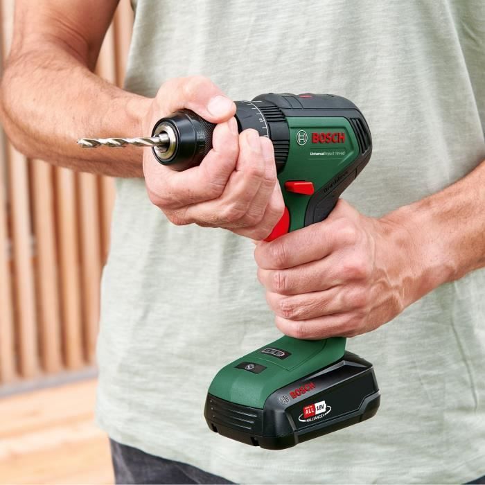 Perceuse à percussion Bosch UniversalImpact 18V-60 Brushless – 2 batteries 2 Ah – photo 3