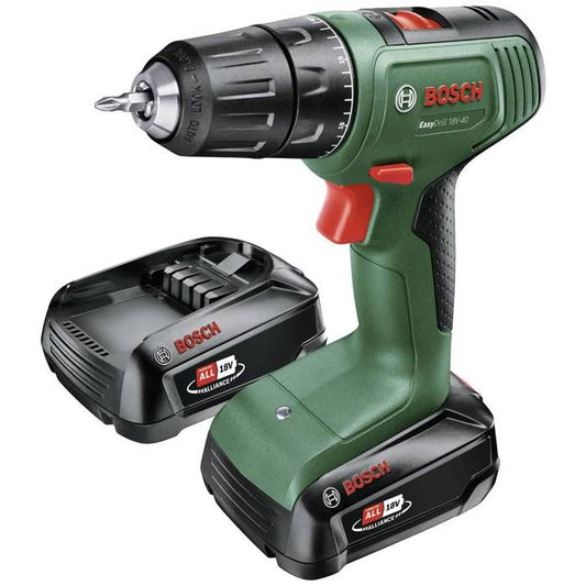 Perceuse-visseuse Bosch EasyDrill 18V-40 – 2 batteries 2 Ah et coffret – photo 1