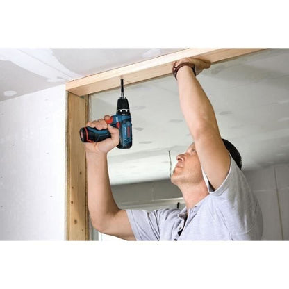Perceuse-visseuse Bosch Professional GSR 12V-15 – 2 batteries 2 Ah et 10 accessoires – photo 3