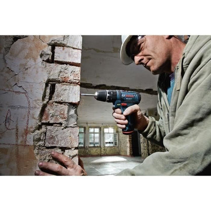 Perceuse-visseuse Bosch Professional GSR 12V-15 – 2 batteries 2 Ah et 10 accessoires – photo 4