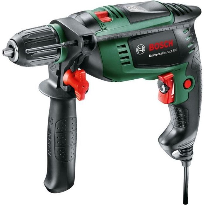 Perceuse à percussion Bosch UniversalImpact 800 – 800 W – photo 1