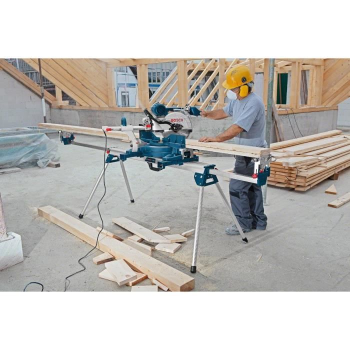 Table pour scie à onglets Bosch Professional GTA 3800 – charge 250 kg – photo 3