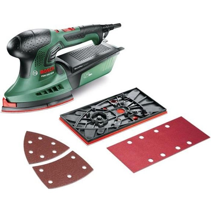 Ponceuse multifonction Bosch PSM 200 AES – 200 W et coffret – photo 1