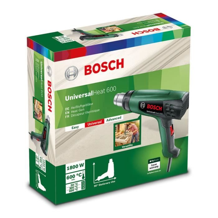 Décapeur thermique Bosch UniversalHeat 600 – 1 800 W – photo 2