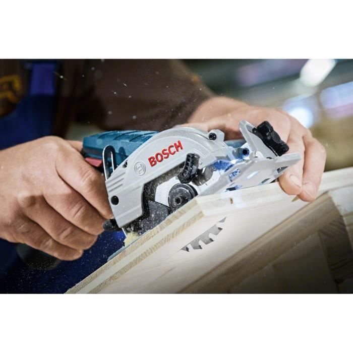 Scie circulaire Bosch Professional GKS 12V-26 – 2 batteries 3 Ah et L-BOXX – photo 3
