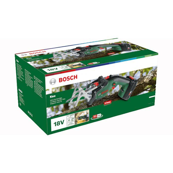 Scie de jardin Bosch Keo – batterie 2 Ah et chargeur – photo 7