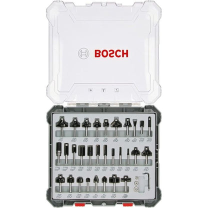 Coffret Bosch de 30 fraises mixtes à queue de 6 mm – photo 1