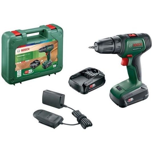 Perceuse-visseuse Bosch UniversalDrill 18 – 2 batteries 1,5 Ah et coffret – photo 1