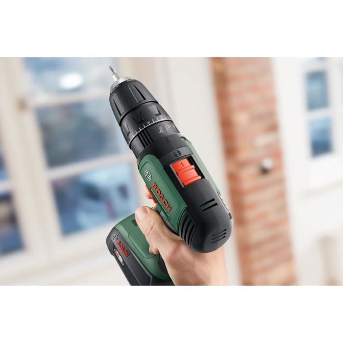 Perceuse à percussion Bosch UniversalImpact 18 – 2 batteries 1,5 Ah et coffret – photo 2