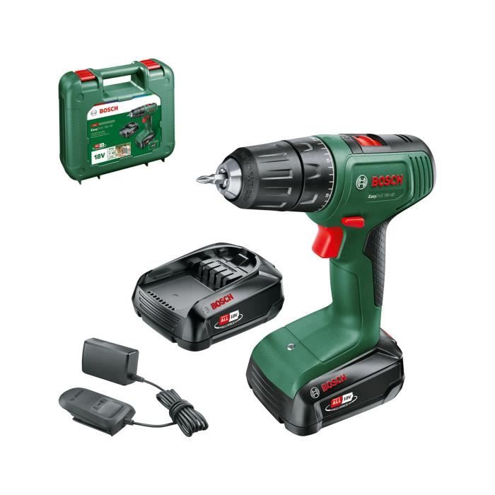 Perceuse-visseuse Bosch EasyDrill 18V-40 – 2 batteries 1,5 Ah et coffret – photo 1