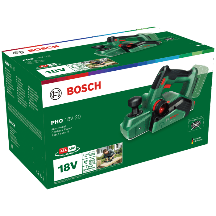 Rabot sans fil Bosch PHO 18V-20 – 82 mm – photo 3