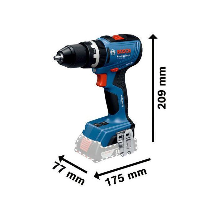 Pack Bosch Professional GSB 18V-65 et GWS 18V-8 – 2 batteries 4 Ah – photo 3