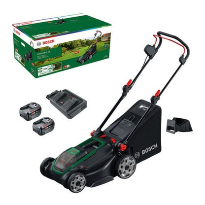 Tondeuse Bosch ROTAK18V2-43 – 2 batteries 4 Ah et chargeur – photo 1