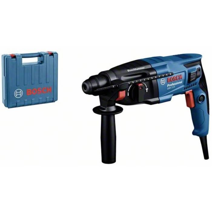Perforateur-burineur Bosch GBH 2-21 – 720 W, 2 J et coffret – photo 1