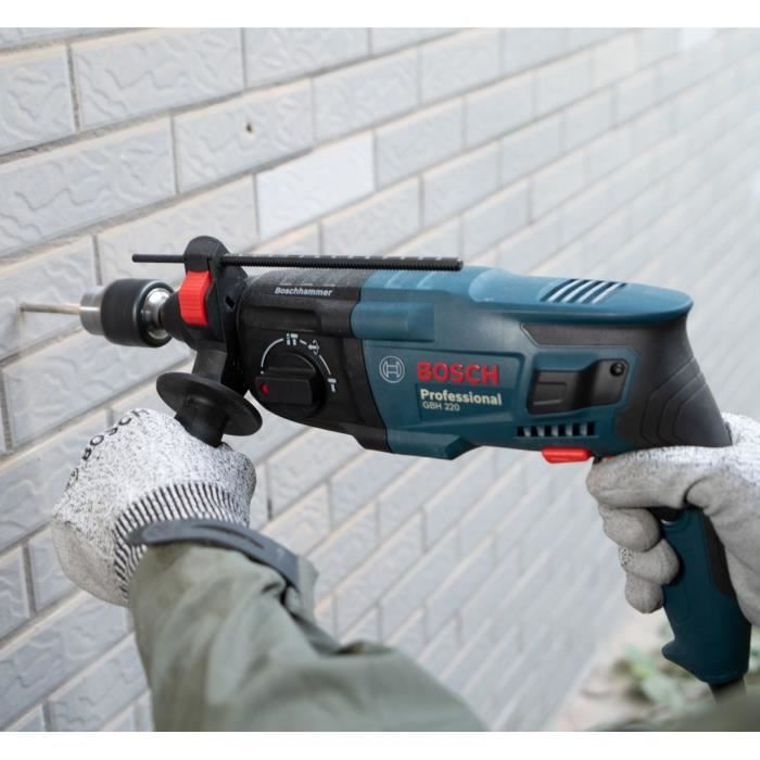 Perforateur-burineur Bosch GBH 2-21 – mandrin automatique et coffret – photo 4