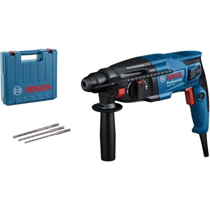 Perforateur Bosch Professional GBH 2-21 – 720 W, 2 J et 3 forets – photo 1