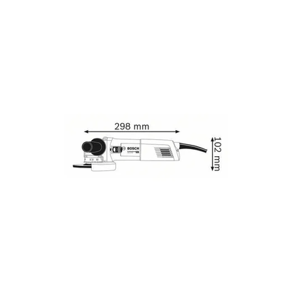 Meuleuse Bosch Professional GWX 14-125 – 1 400 W et disque diamanté X-LOCK – photo 3