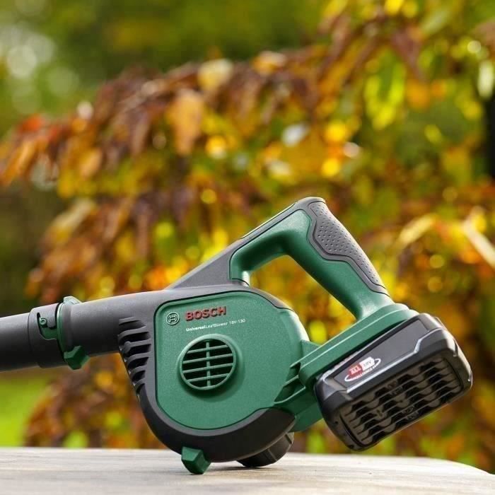 Souffleur Bosch UniversalLeafBlower 18V-130 – batterie et chargeur – photo 5