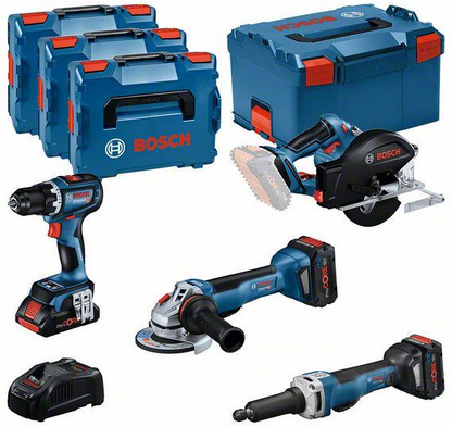 Bosch Blauw 4-delige Combopack