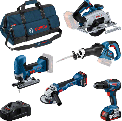 Bosch Blauw Accutoolkit 5 Toolkit 18V