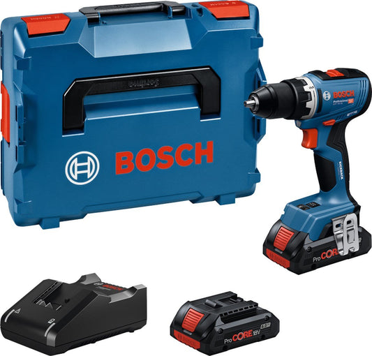 Bosch Blauw GSR 18V-65 accuboorschroevendraaier set