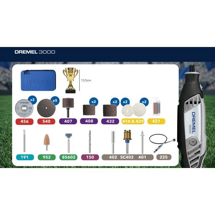 Outil rotatif Dremel 3000-1/25 – édition limitée 2026, 130 W – photo 5