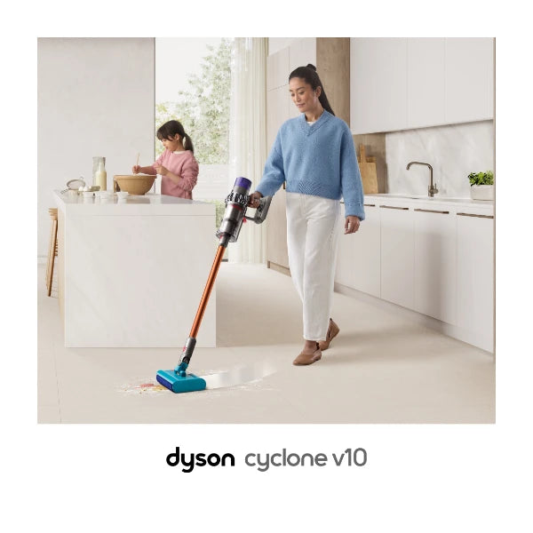 Dyson Cyclone V10 Submarine™ ledningsfri støvsuger, nikkel/kobber