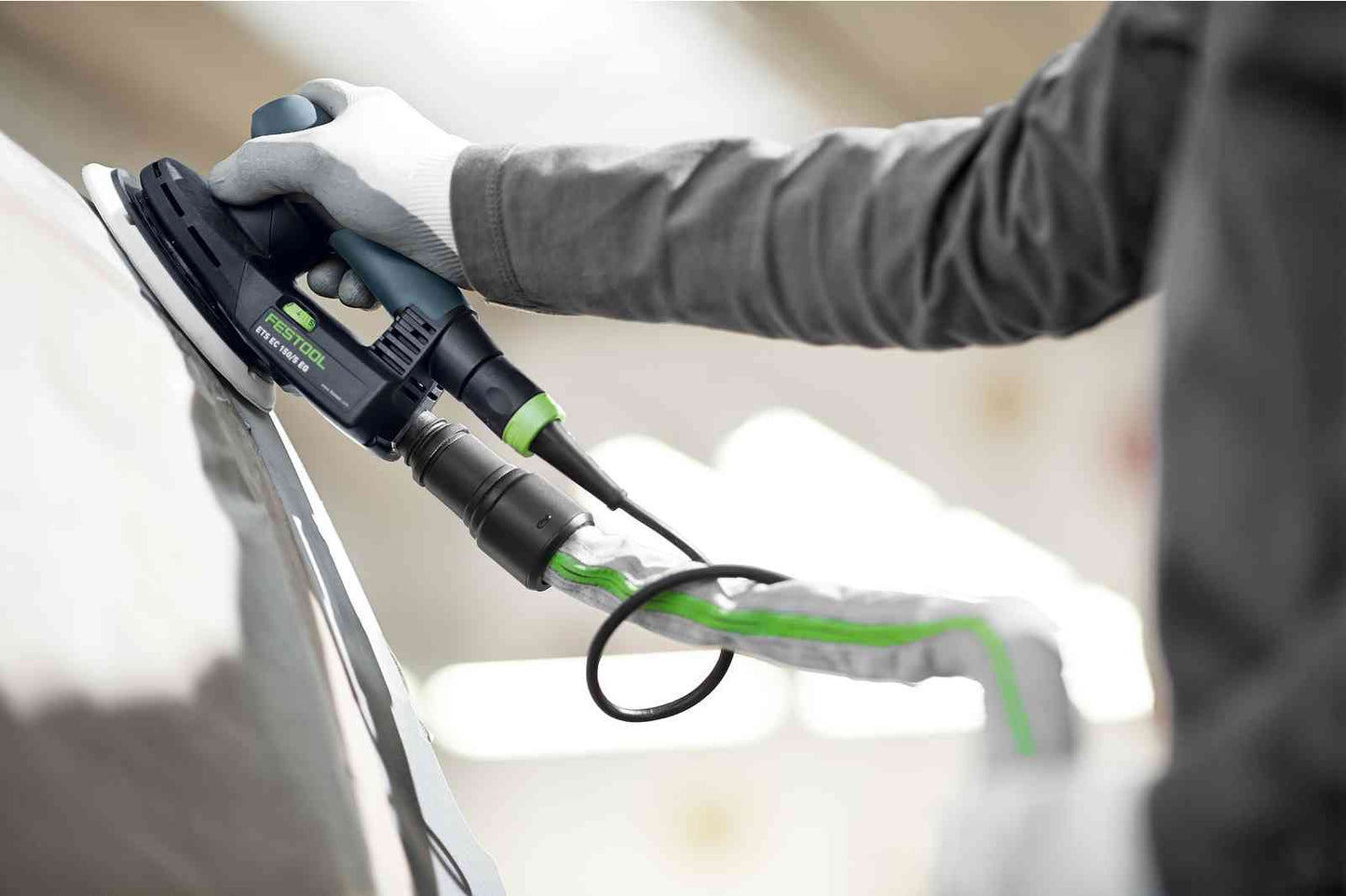 Festool 578185 ETS EC 150/3 GR-Set P Excenterschuurmachine + STF D150/48 GR-Set P Granat schuurschijf set