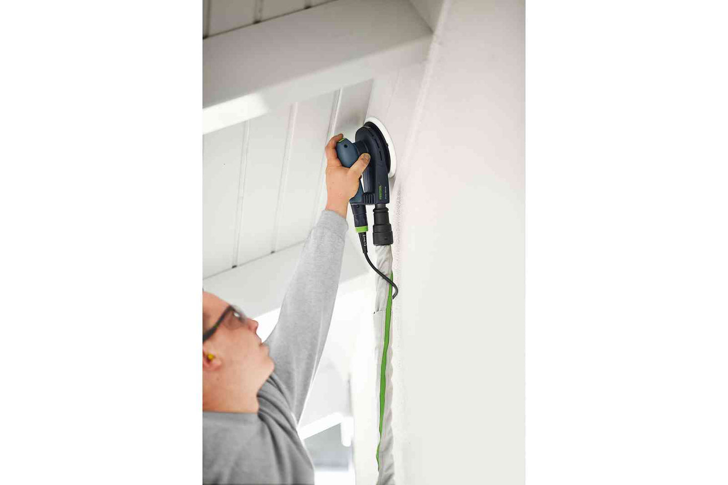 Festool 578265 ETS EC 150/3 GR Excenterschuurmachine + SYS-STF D150 GR-Set Granat schuurschijf set in systainer