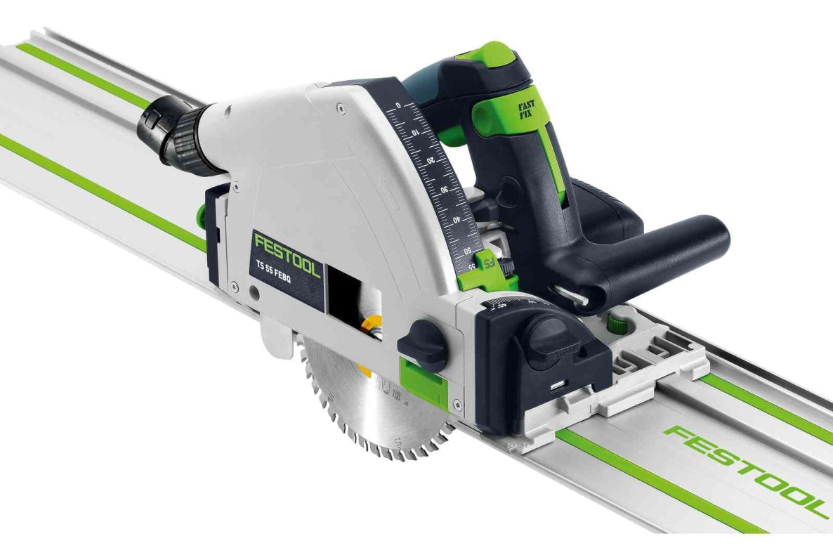 Festool 577010B TS 55 FEBQ-Plus-FS Invalzaag + 2x Liniaal FS1400/2 + 2x Koppelstuk + Foudraal