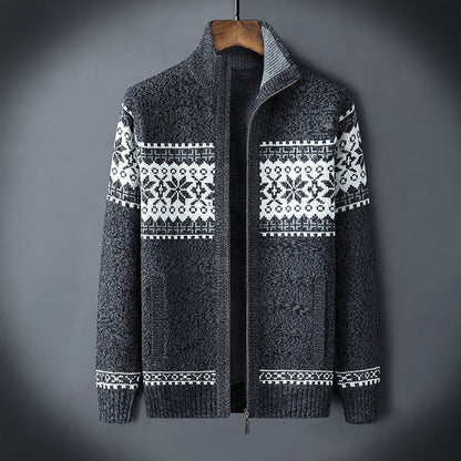 Gebreid vest voor de winter - Fedorus