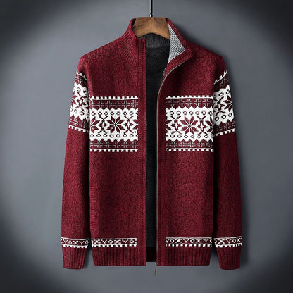 Gebreid vest voor de winter - Fedorus