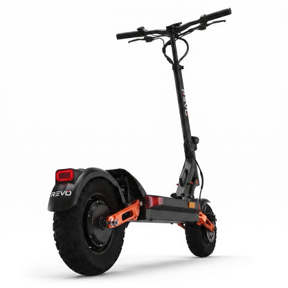 El-løbehjul REVO Titan X2 – to motorer à 1.000 W – rækkevidde op til 75 km – 60 V 18 Ah batteri – 10 tommer terrændæk