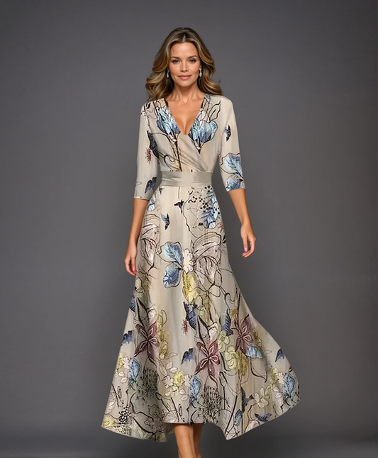 Ysa | Chique Jurk met Bloemenprint