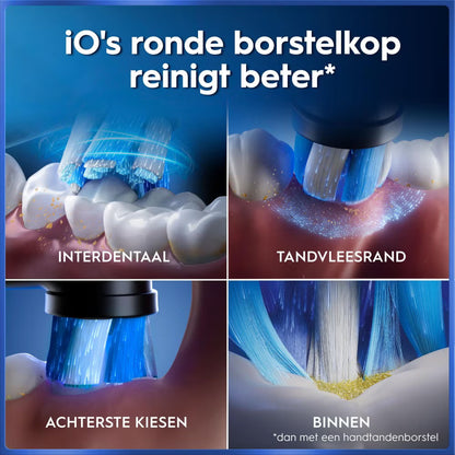 Oral-B iO 5N Elektrische Tandenborstel Zwart + 4 Opzetborstels